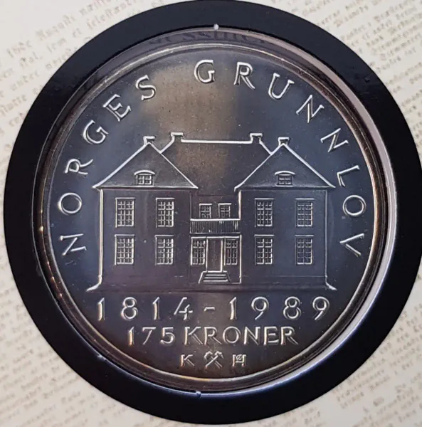 Hovedbilde 175 kr 1989 i pappomslag