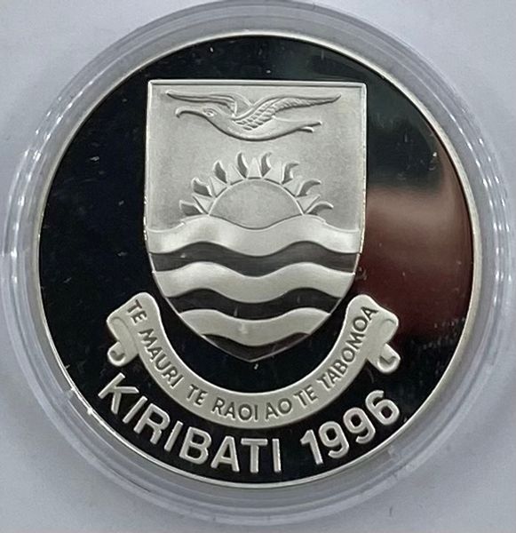 Hovedbilde Kiribati: 5 dollar. Oppdageren av Kiribati