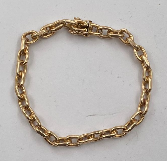 Hovedbilde Anker armbånd i 14 K - 6 mm
