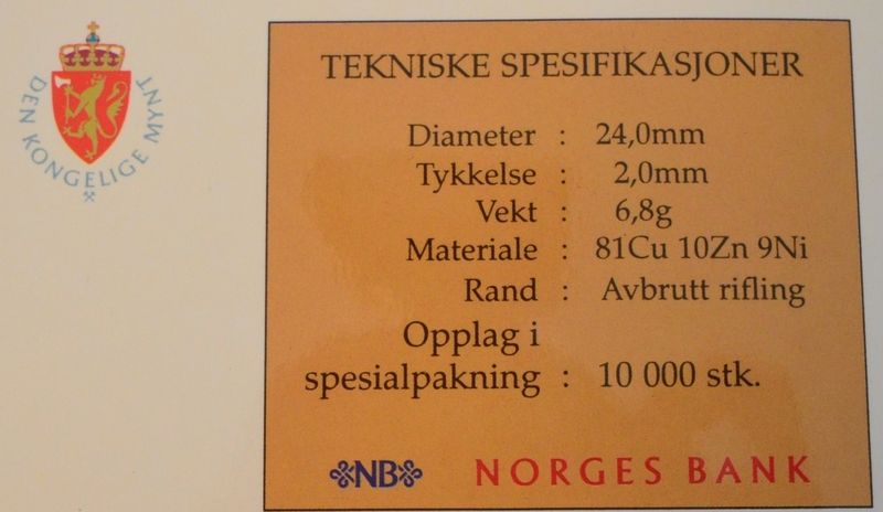 10 kr blister 1995