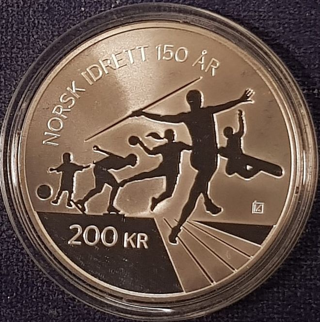 Hovedbilde 200 kr 2011: Norges Idrettsforbund 150 år