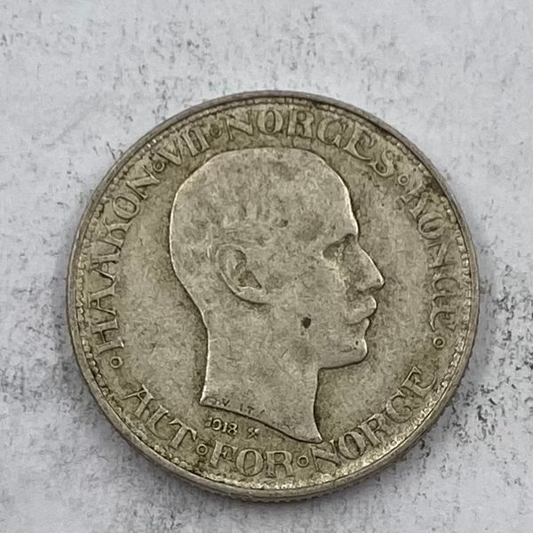 Hovedbilde 50 øre 1918. Kv 1 (3)