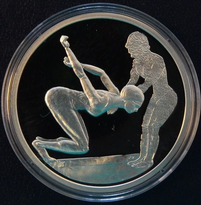 Hovedbilde Hellas: 10 euro 2003 (svømmere)