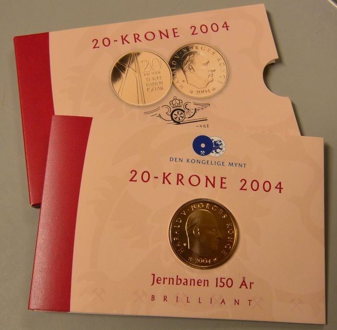 Hovedbilde 20 kroner 2004 Jernbanen BU