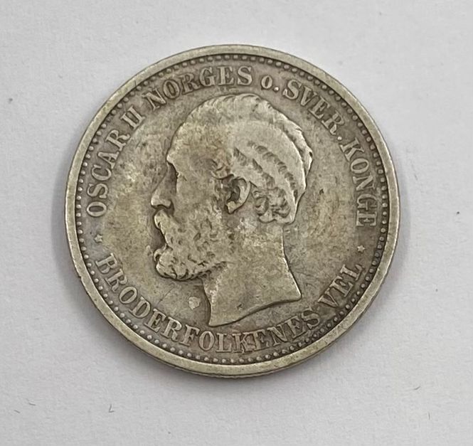 Hovedbilde 1 kr 1889 kv. svak 1