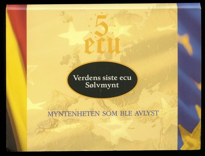 Hovedbilde Belgia: 5 ECU 1998