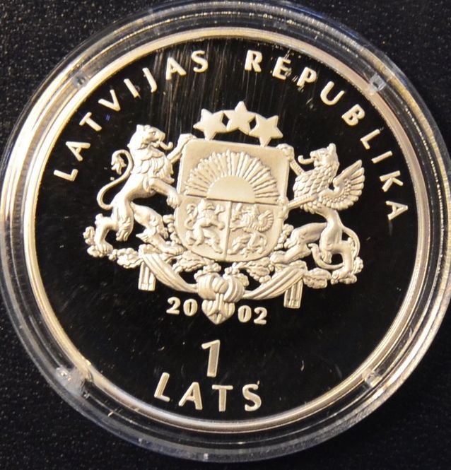 Hovedbilde Latvia: 1 lats 2002