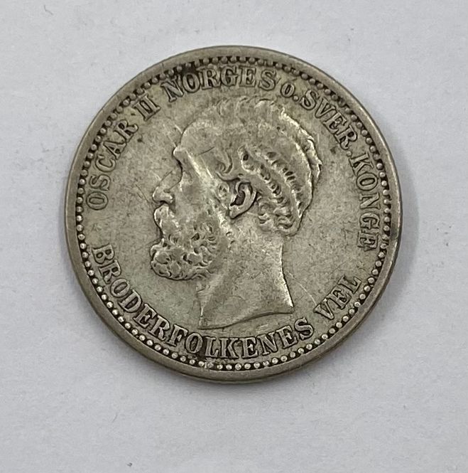 Hovedbilde 50 øre 1901 kv.1