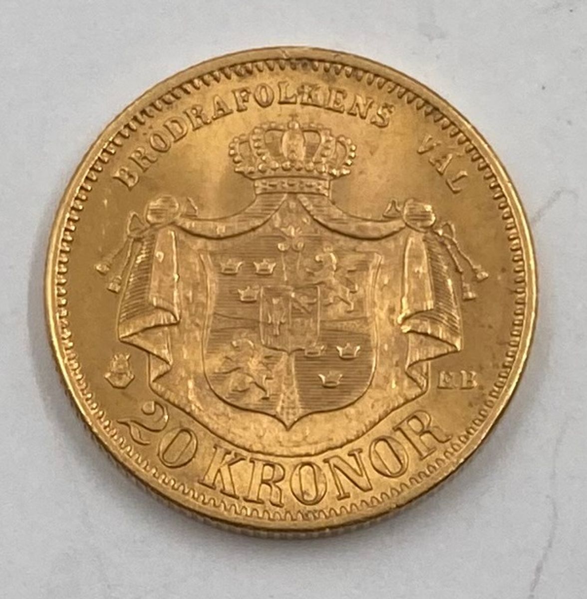 Danmark: 20 kr 1876