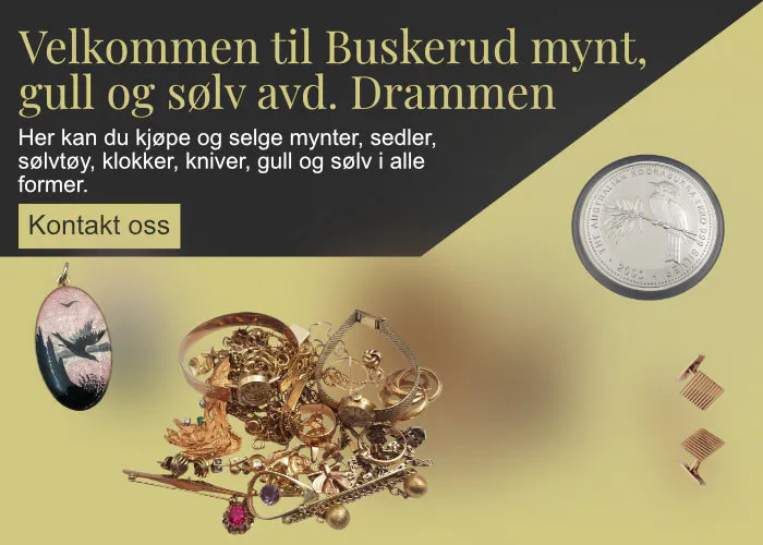 Velkommen til buskerud mynt, gull og sølv avdeling Drammen